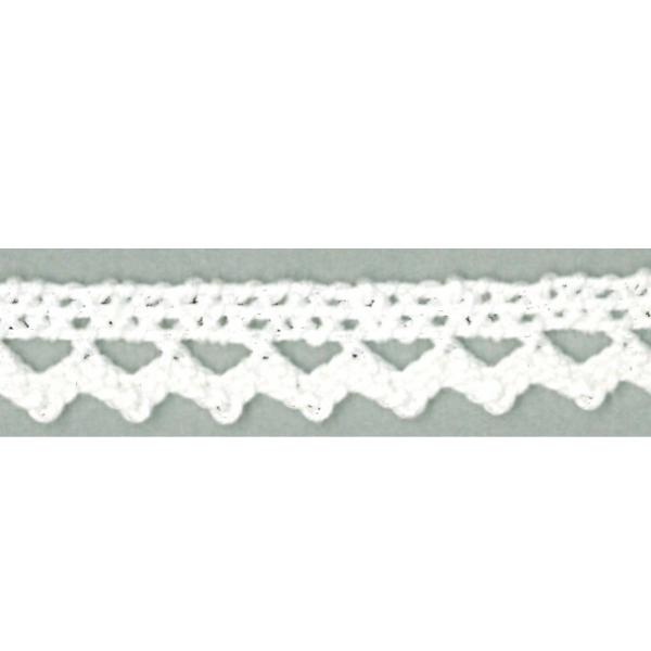【20M巻】足利トーションレース　Torchon-Lace　コットン＆コットン　10mm幅　Made...