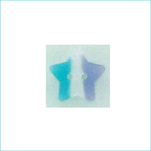 シリコーン素材　ソフトボタン　スター　約15mm幅　【2個入り】