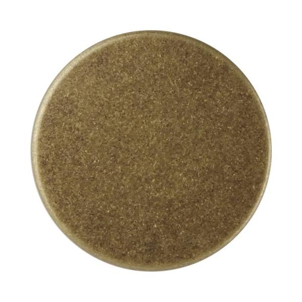 メタルボタン フラット 足つき 21mm AG 【2個入り】