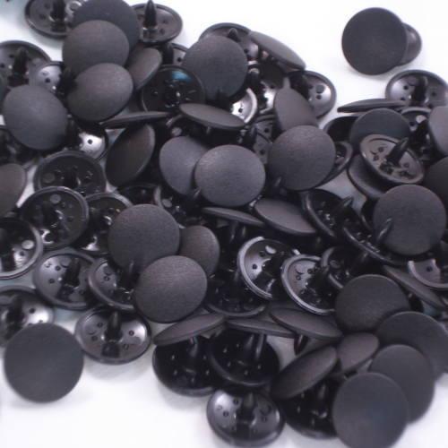 【カネエム製】　プラスチックスナップホック　プラスナップ　13mm　4パーツセット　大入り100se...