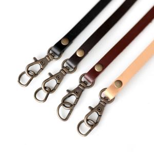 バッグ 持ち手 レザーハンドル ナスカン付き バッグ用 ポーチ用 1cm