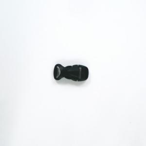 10mm幅  プラスチックパーツ 差し込みバックル 丸型