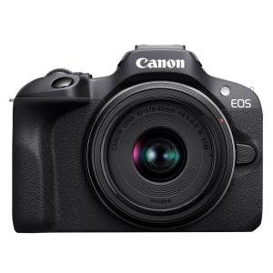 CANON　デジタル一眼カメラ　EOS R100 RF-S18-45 IS STM レンズキット｜wink-digital