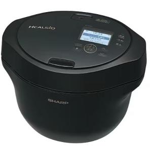 SHARP シャープ HEALSIO HOTCOOK 水なし自動調理鍋(KN-HW10G-B