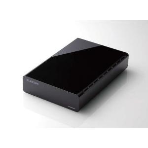 エレコム　外付けハードディスク　ELD-HTV080UBK [ブラック]