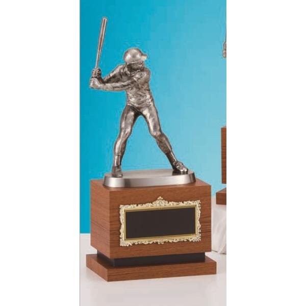 [B2760A/N-4]ブロンズ／高さ30cm／野球