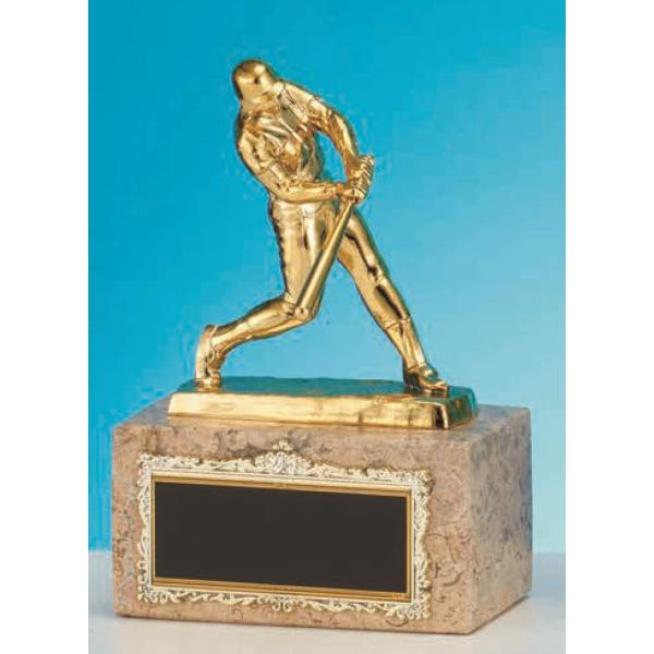 [B2765A/N-4]ブロンズ／高さ18.5cm／野球