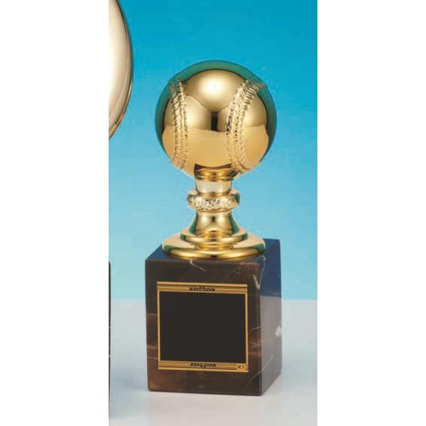 [B2766B/K-1]ブロンズ／高さ15.5cm／野球