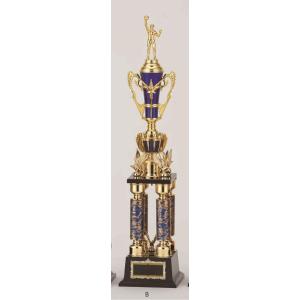 [T355B/N-3]トロフィー/4本柱/先端は...の商品画像