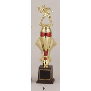 [T394E/K-1]トロフィー／1本柱／先端は樹脂製人形／高さ33cm