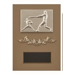 [P675D/N-4]楯／高さ21cm／野球