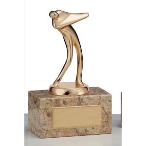 ブロンズトロフィー 高さ21cm(B2507A)