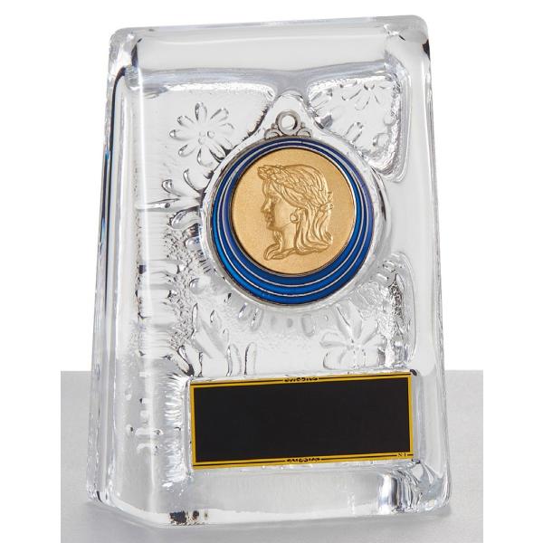 [KW847/N-1]クリスタル楯／高さ11cm