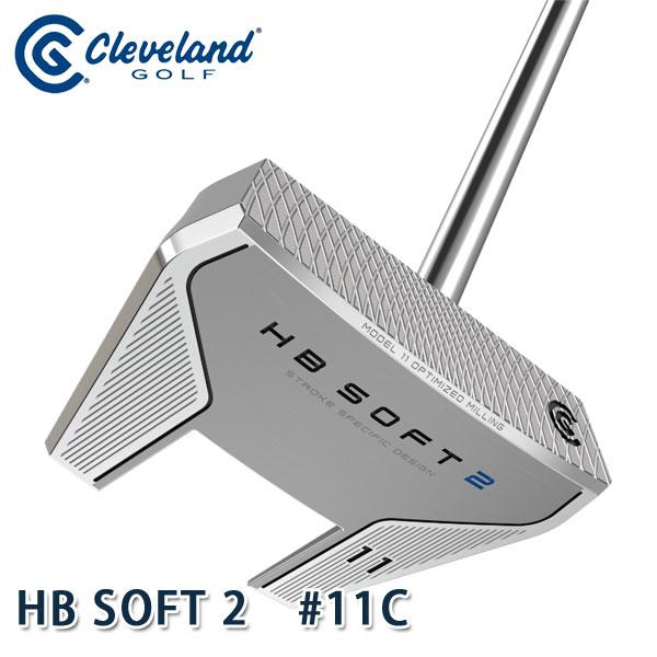 ダンロップ Cleveland パター HB SOFT 2 #11C 34インチ マレットタイプ 2...