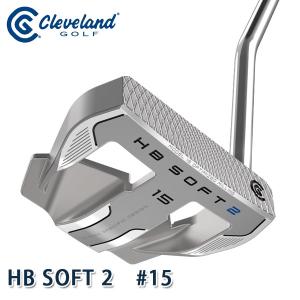 ダンロップ Cleveland クリーブランド パター HB SOFT 2 #15 34インチ マレットタイプ 2024年モデル DUNLOP ゴルフ  HB ソフト2｜winning-golf