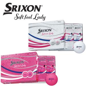 ダンロップ SRIXON スリクソン SOFT FEEL LADY １ダース（１２球） 2021年モデル DUNLOP レディースゴルフボール｜ウイニングゴルフ