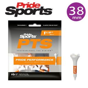 プライドスポーツ パフォーマンスティー オレンジ 38mm （T-765） PRIDE PTS ゴルフティー PRIDE SPORTS ショートティー