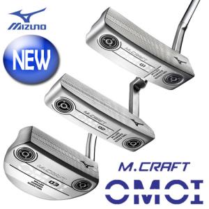 ミズノ M.CRAFT OMOI 軟鉄鍛造削り出しパター ダブルニッケル仕上げ 5KJSP81401 エムクラフト MIZUNO