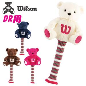 ウィルソンベア ドライバー用ヘッドカバー BEHC-2340HC DR用 460cc対応 WILSON BEAR レディース (セール価格)｜winning-golf