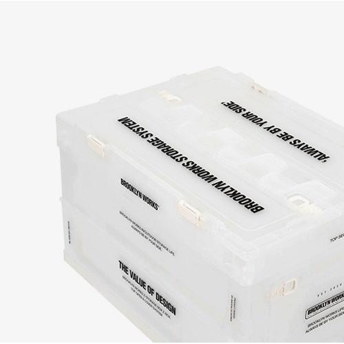 BROOKLYN WORKS ブルックリンワークス Z-BOX 50L 2.0 CLEAR BLAC...