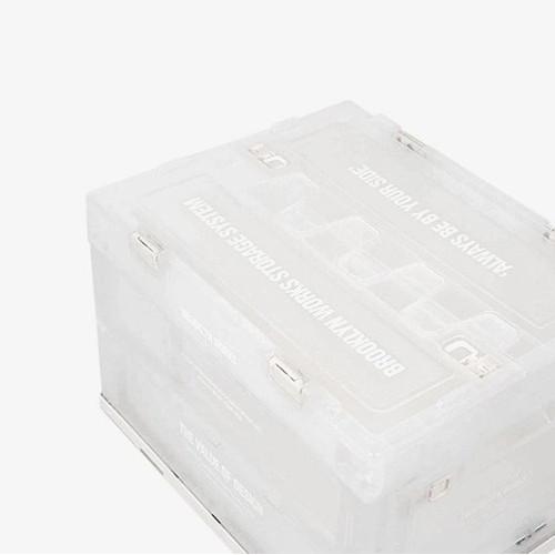 BROOKLYN WORKS ブルックリンワークス Z-BOX 50L 2.0 CLEAR WHIT...