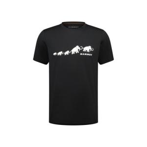 (MAMMUT)マムート QD Logo Print T-Shirt AF Men  (black PRT3)｜wins