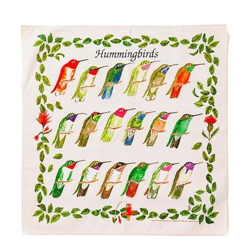 The Printed Image プリンティッドイメージ ネイチャープリントバンダナ ハミングバー...