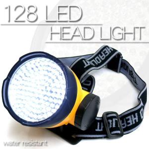 LED128灯ヘッドライト 黄 128ledheadlight
