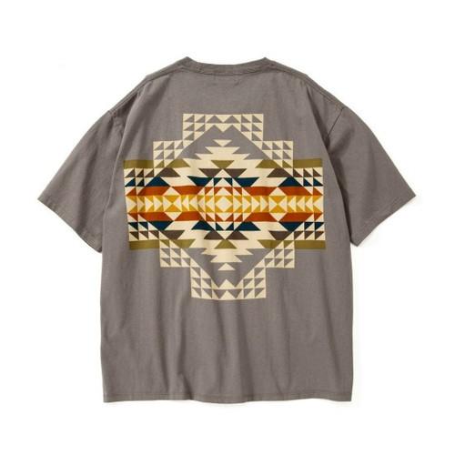 (ペンドルトン)PENDLETON ショートスリーブバックプリント Tシャツ Gray S