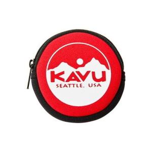 カブー サークルコインケース レッド KAVU