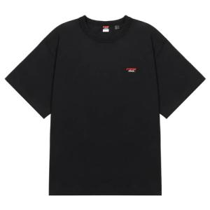 (NANGA)ナンガ エコHYBボックスロゴEMBROIDERY TEE (BLK) M｜wins