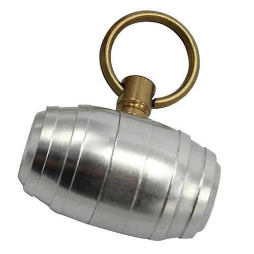 A&amp;F エイアンドエフ タル型ペットIDカプセル シルバー L