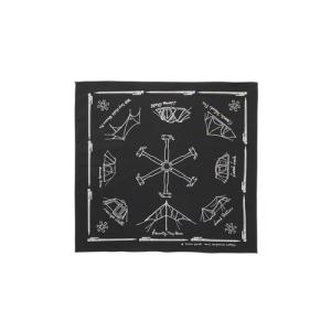 (snow peak)スノーピーク  OG Cotton NOASOBI Bandana One (Black)｜wins