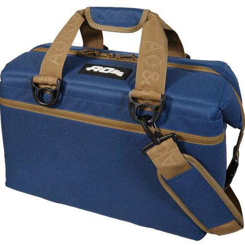 AO coolers エーオークーラーズ 24パック キャンバス ソフトクーラー アメリカンブルー