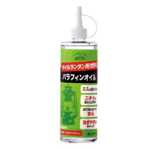 (カメヤマ) パラフィンオイル500ml（オイルランタン用燃料）【日本製】 「クリア」