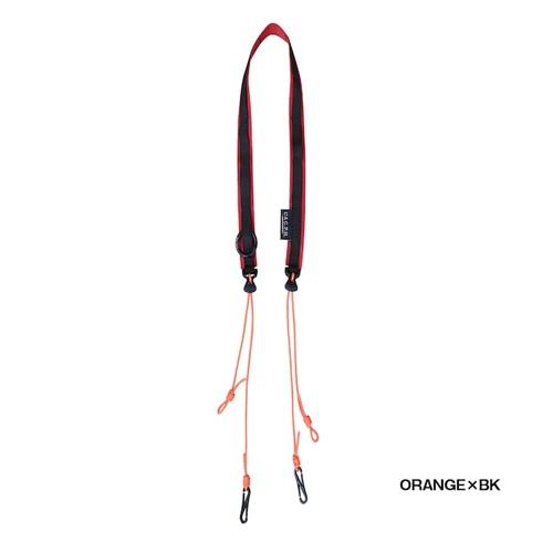 C&amp;C.P.H シーアンドシー・ピー・エイチ Dyneema コードストラップ OR×BK