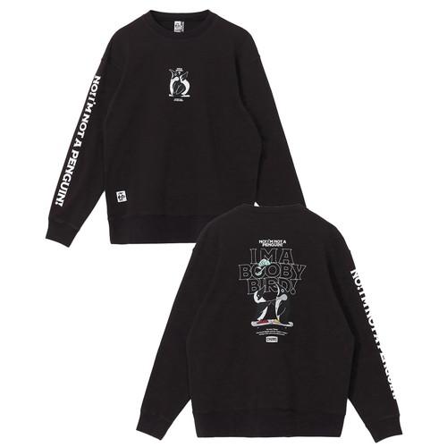 CHUMS チャムス ループパイルアイムアブービーバードクルートップ Black