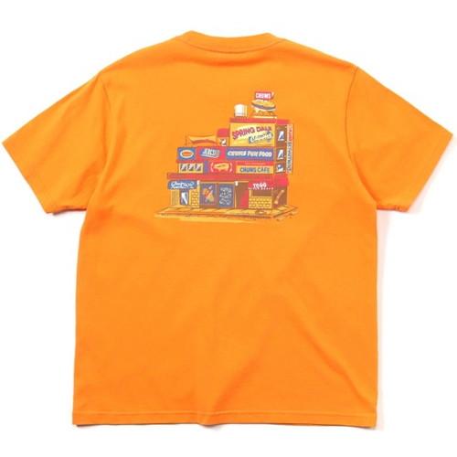 (CHUMS)チャムス CHUMS Depart T-Shirt  (Orange)