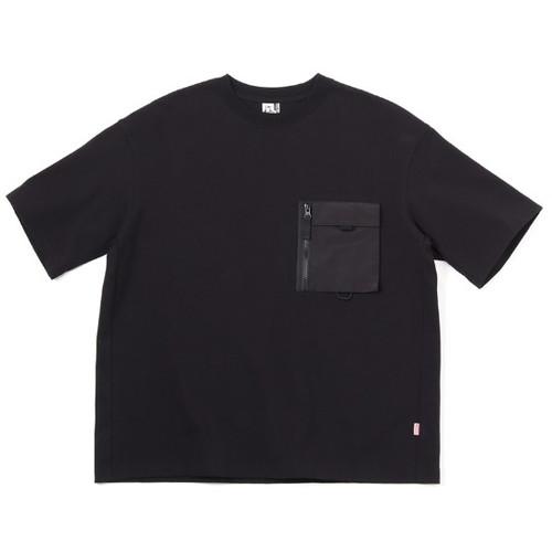 (CHUMS)チャムス Heavy Weight Zip Pocket T-Shirt  (BK)