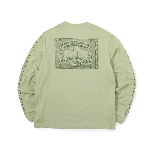 (CHUMS)チャムス Anti-Bug CHUMS Safety Match L/S T  (SG...
