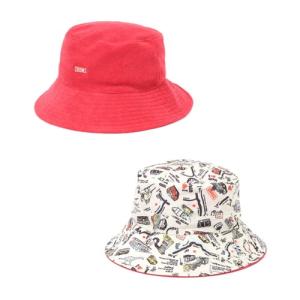 (CHUMS)チャムス Reversible Pile Bucket Hat (Red)｜wins