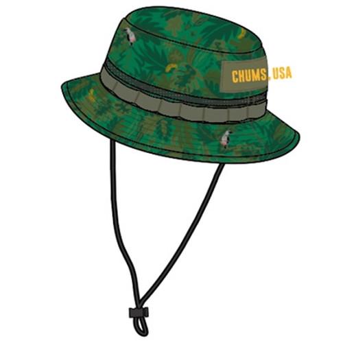 (CHUMS)チャムス Layton Bucket Hat (Jungle)