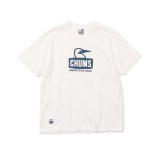 (CHUMS)チャムス ブービーフェイスTシャツ (White×Navy) |レディース｜wins
