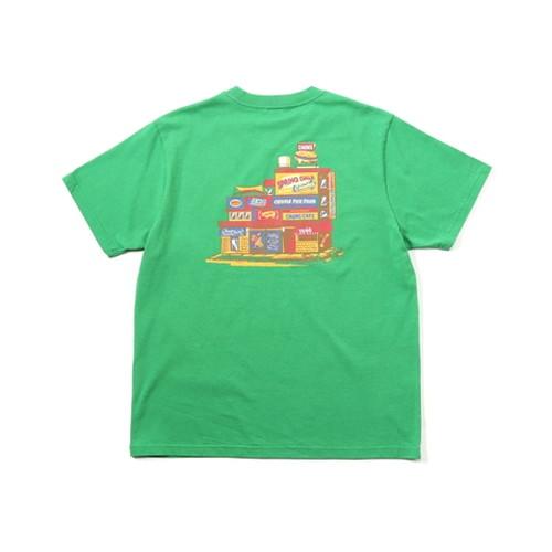 (CHUMS)チャムス Depart T-Shirt (Green)