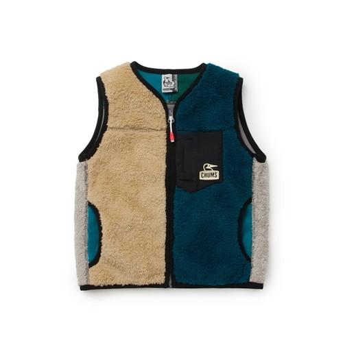 (CHUMS)チャムス KD Bonding  No Collar Vest  (TL CRZ)