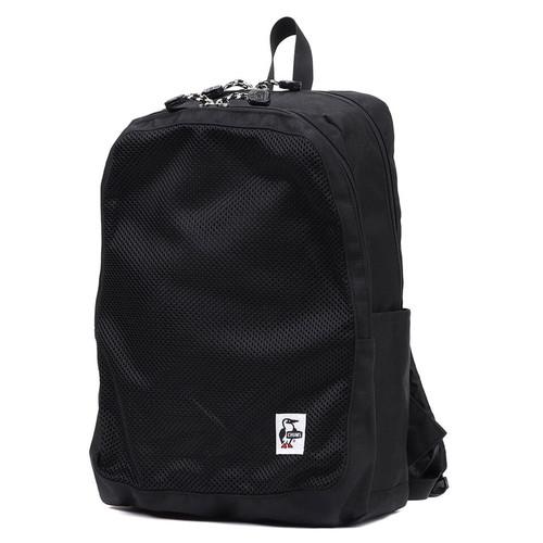 (CHUMS)チャムス Small Front Mesh Day Pack (Black)