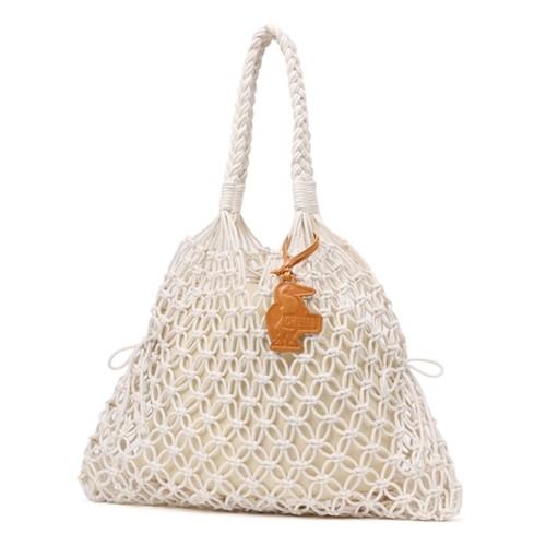 (CHUMS)チャムス Knitting Rope Tote Bag (Natural)