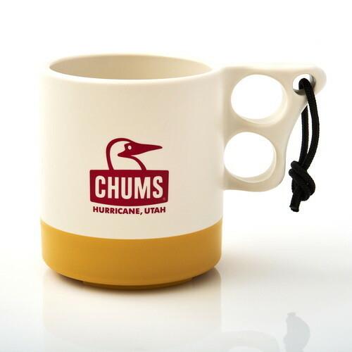 (CHUMS)チャムス キャンパーマグカップ・Natural/Yellow2
