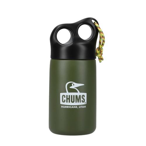 (CHUMS)チャムス キャンパーステンレスボトル300 (Khaki x White)