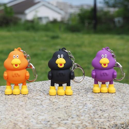 DUCKROW DEPART ダックローデパート Figure key holder PURPLE